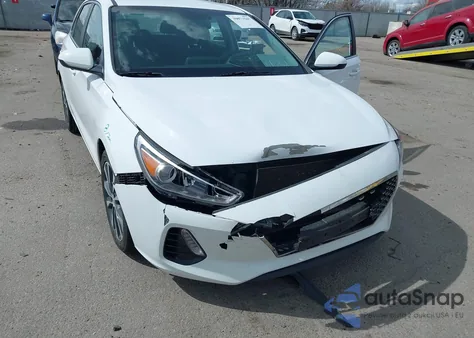 2018 Hyundai Elantra Gt из США, поврежденный, VIN KMHH35LE1JU019516